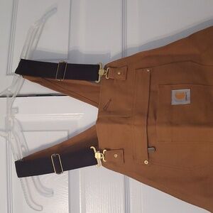 NWT Men's Carhartt Bib Overalls, Large Tall